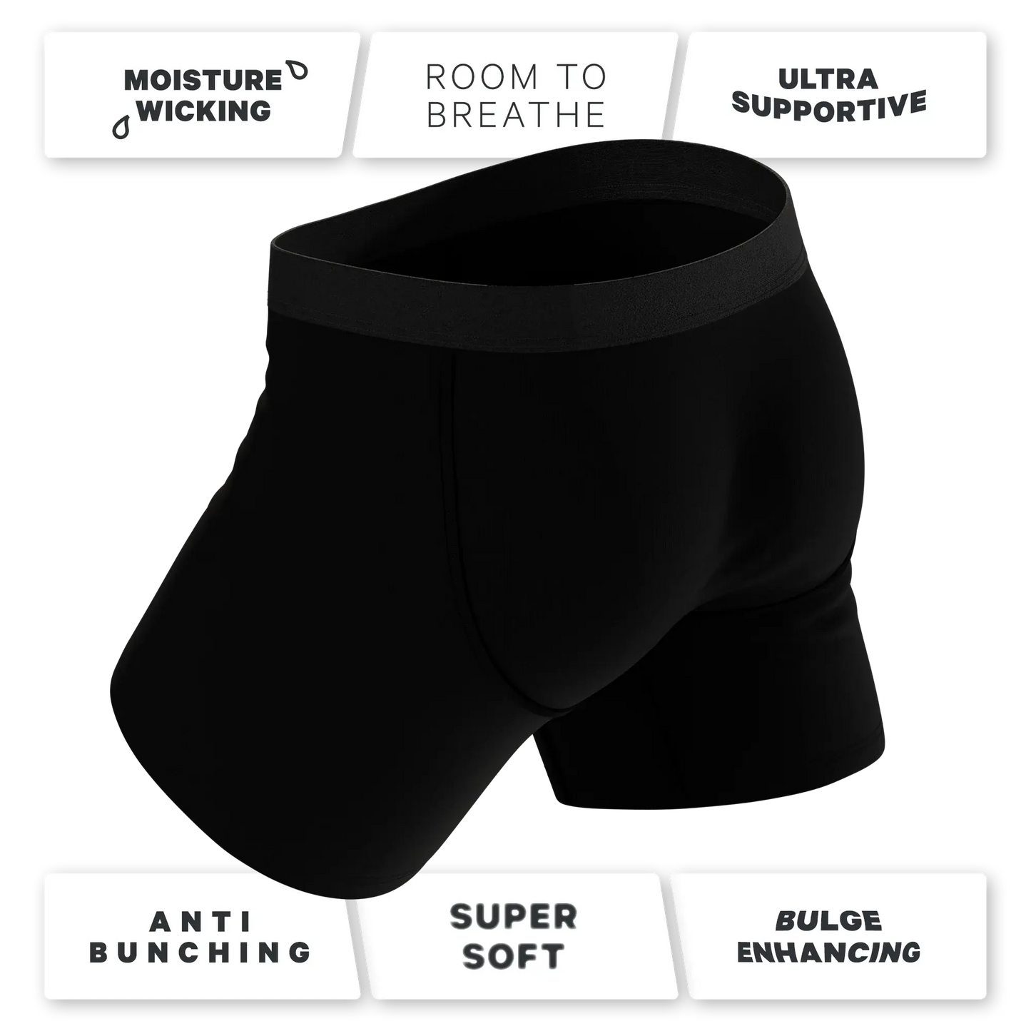 The Rear View | Size Warning Ball Hammock® Pouch Underwear - Shinesty - Flyclothing LLC