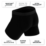 The Rear View | Size Warning Ball Hammock® Pouch Underwear - Shinesty - Flyclothing LLC
