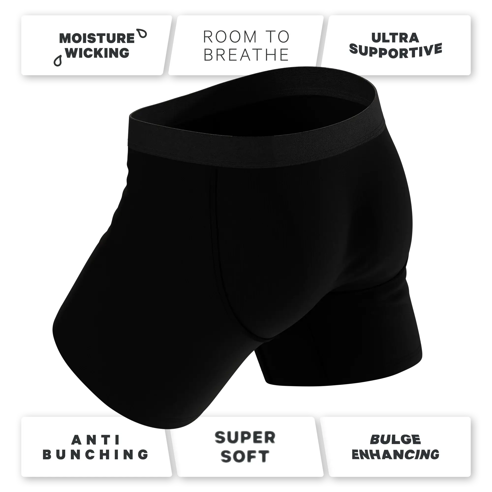 The Rear View | Size Warning Ball Hammock® Pouch Underwear - Shinesty - Flyclothing LLC
