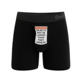 The Rear View | Size Warning Ball Hammock® Magnum Big Pouch Underwear - Shinesty - Flyclothing LLC