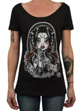 Black Market Art Company Rebel Spirit Women's Scoop Neck T-Shirt