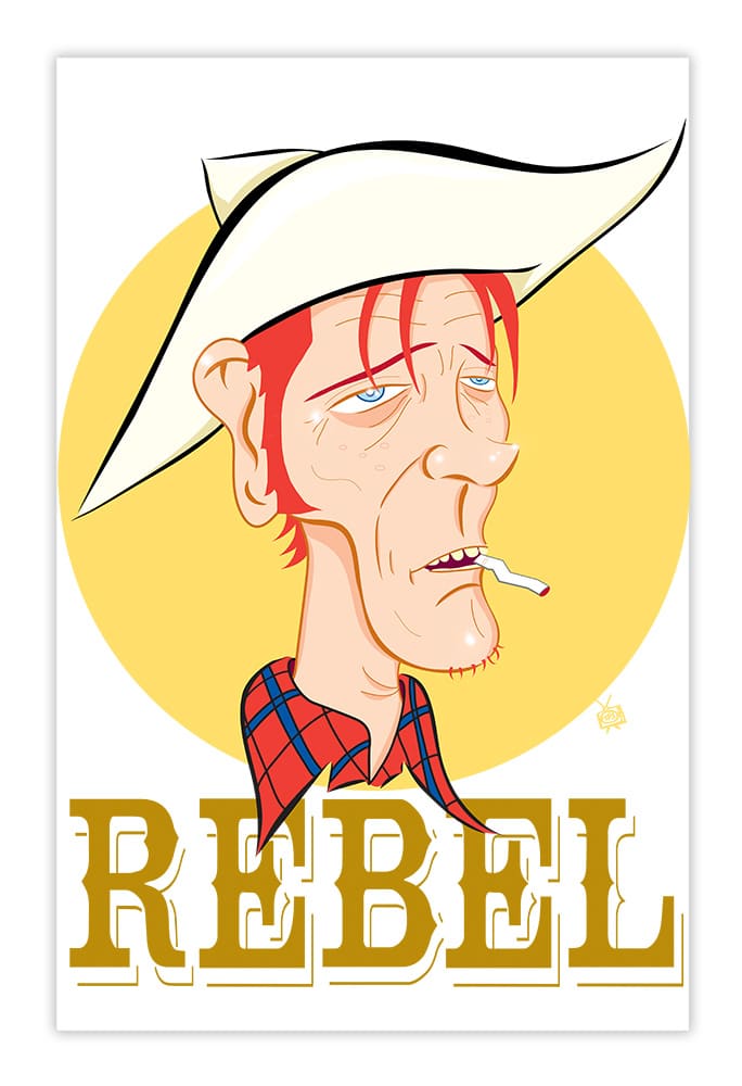 Black Market Art Company Rebel Print