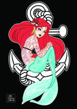 Black Market Art Company Rebellious Siren Print