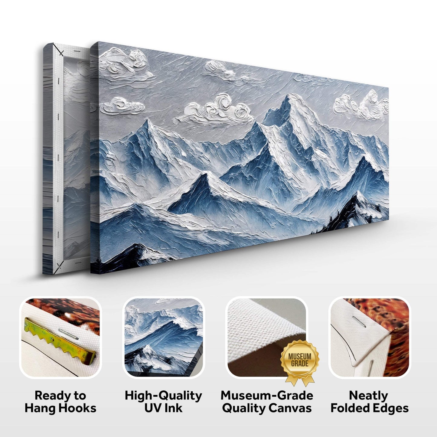 Mountain Minimalist Wall Art - Tailored Canvases - Flyclothing LLC