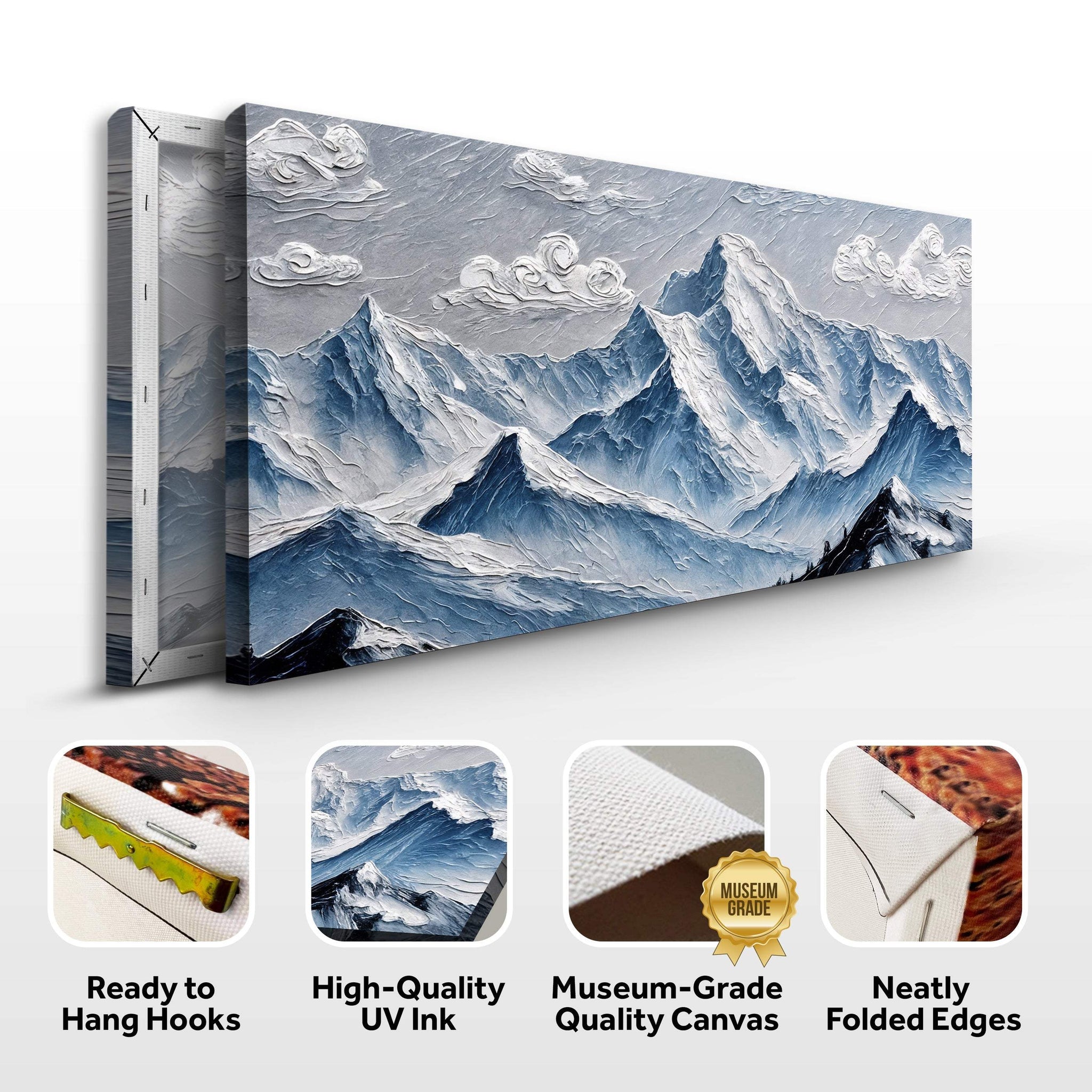 Mountain Minimalist Wall Art - Tailored Canvases - Flyclothing LLC