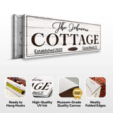 Cottage Beach House Sign - Tailored Canvases - Flyclothing LLC