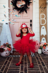 Red 3/4 Tutu Leotard - Mila & Rose ® - Flyclothing LLC