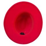 Belt Band Pointed Fedora Hat - Madeline Love - Flyclothing LLC