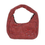 Bling Studded Micro Mini Top Handle Bag - Madeline Love - Flyclothing LLC