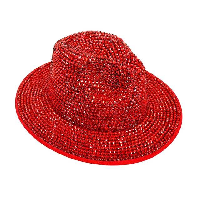 Bling Studded Panama Hat - Madeline Love - Flyclothing LLC