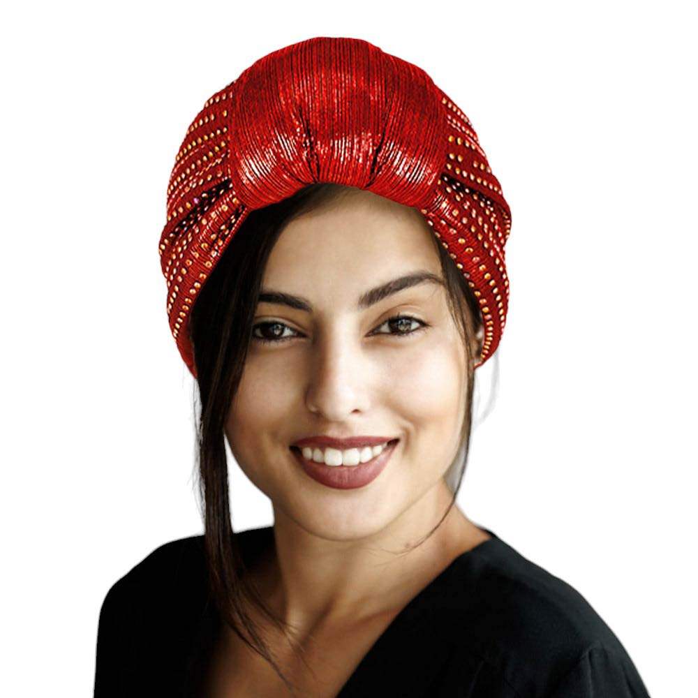 Bling Turban Hat - Madeline Love - Flyclothing LLC