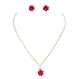 Christmas Gift Bow Necklace - Madeline Love - Flyclothing LLC
