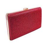 Crystal Shimmery Evening Clutch Bag - Madeline Love - Flyclothing LLC