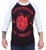 Black Market Art Company Red Devil Men's Baseball Shirt