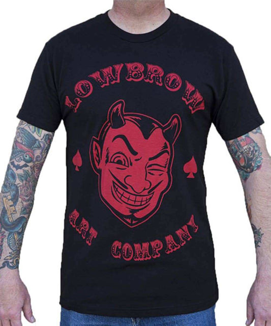 Black Market Art Company Red Devil Men's T-Shirt - Black Market Art Company - Flyclothing LLC