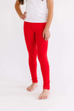 Red Leggings - Mila & Rose ® - Flyclothing LLC