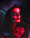 Black Market Art Company Red Mary Print
