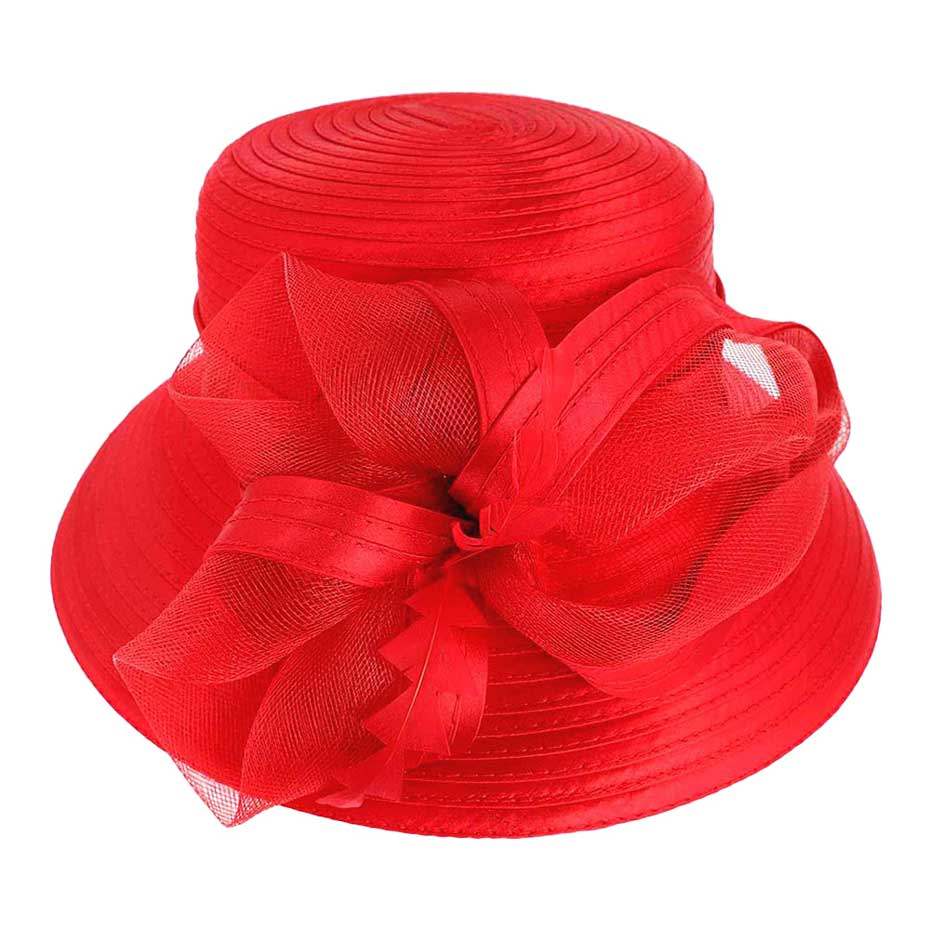 Mesh Bow Dressy Hat - Madeline Love - Flyclothing LLC