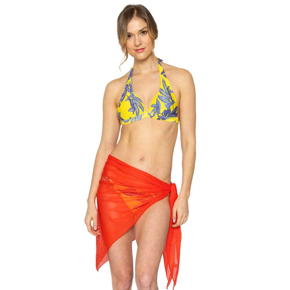Mesh Net Triangular Sarong Scarf - Madeline Love - Flyclothing LLC