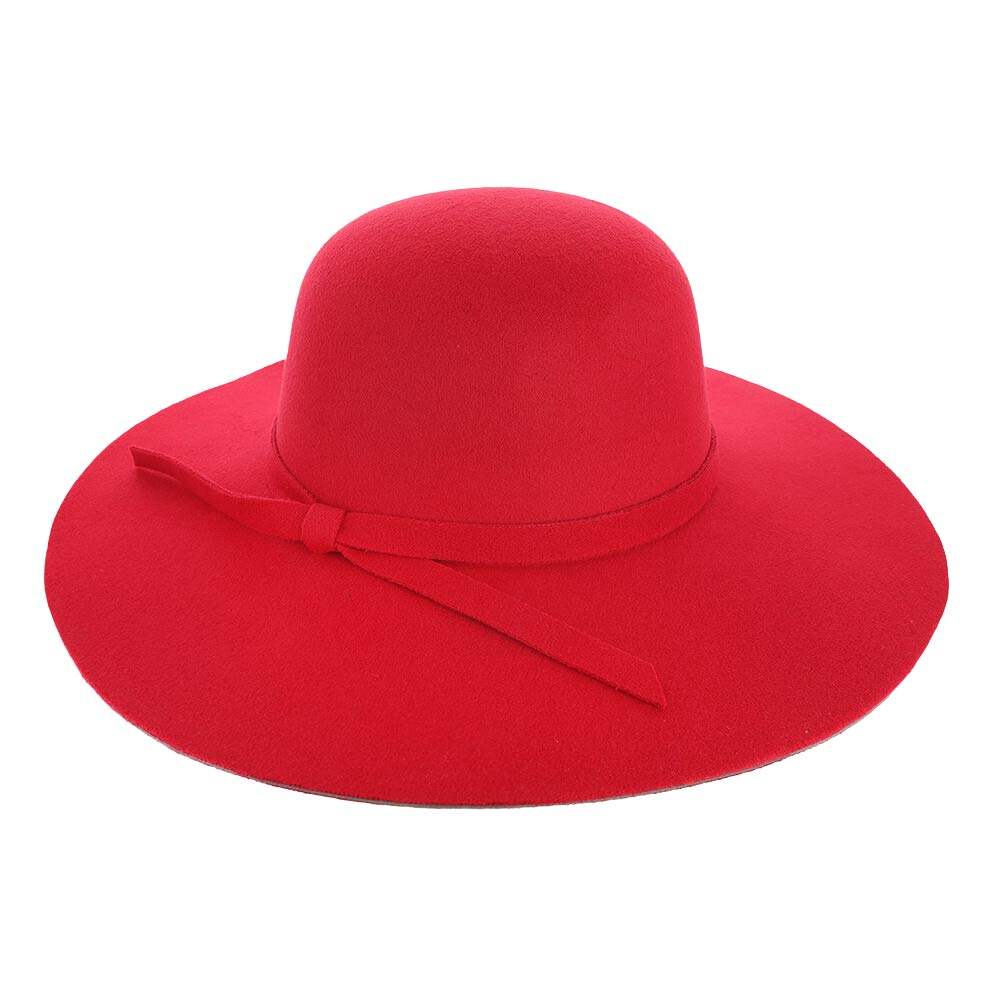 Ribbon Band Pointed Solid Panama Hat - Madeline Love - Flyclothing LLC
