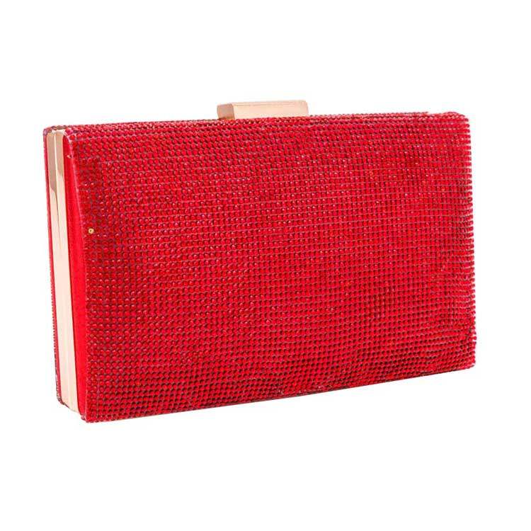 Shimmery Evening Clutch Bag - Madeline Love - Flyclothing LLC