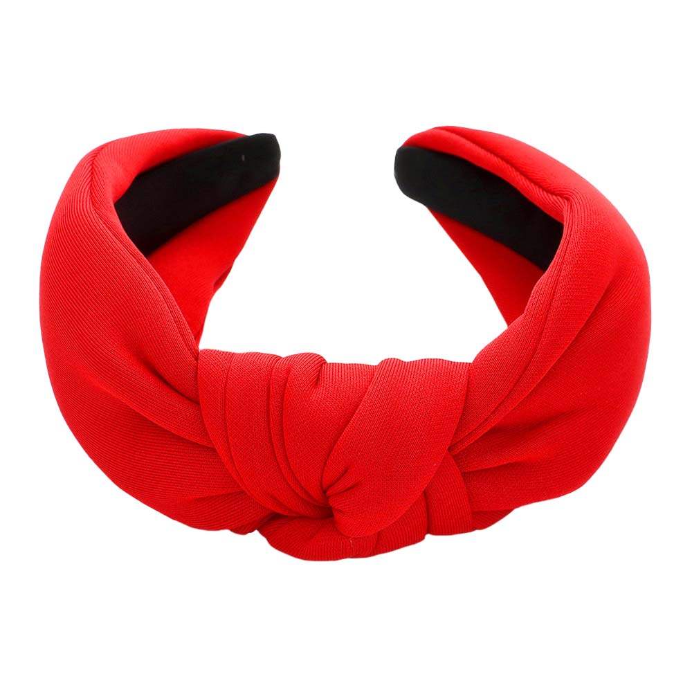 Solid Knot Burnout Headband - Madeline Love - Flyclothing LLC