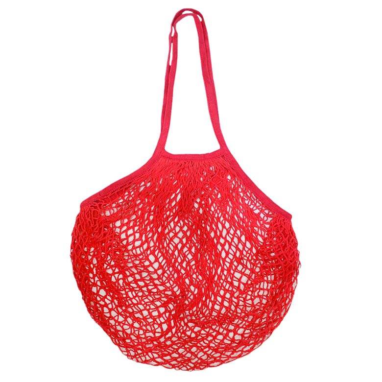 Solid Mesh Net Tote Bag - Madeline Love - Flyclothing LLC
