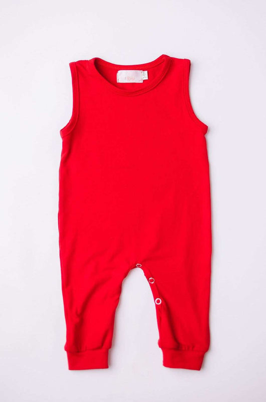 Red Tank One-Piece Jogger - Mila & Rose ® - Flyclothing LLC