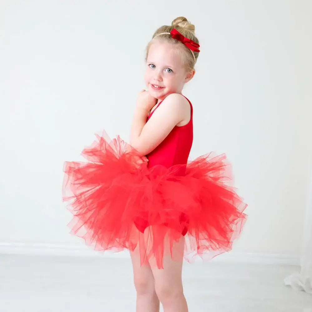 Red Tank Tutu Leotard - Mila & Rose ® - Flyclothing LLC