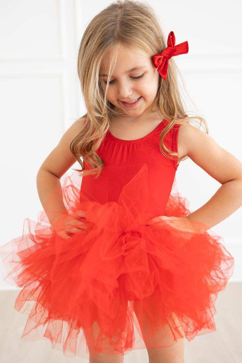 Red Tank Tutu Leotard - Mila & Rose ® - Flyclothing LLC