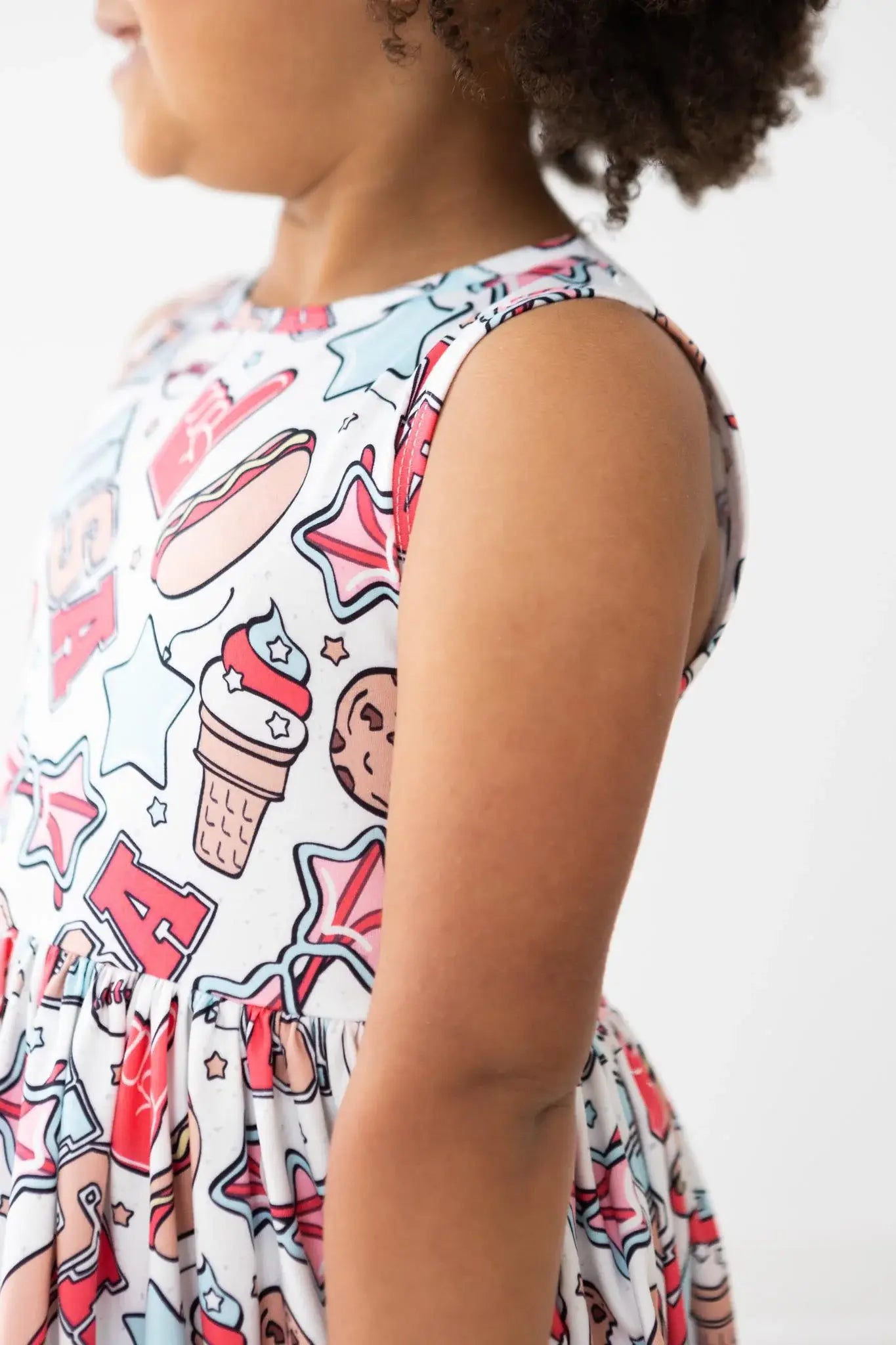 SALE Red, White & BBQ Tank Twirl Dress - Mila & Rose ® - Flyclothing LLC