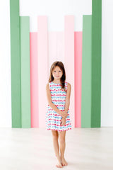 Red, White & Cute Tank Twirl Dress - Mila & Rose ® - Flyclothing LLC