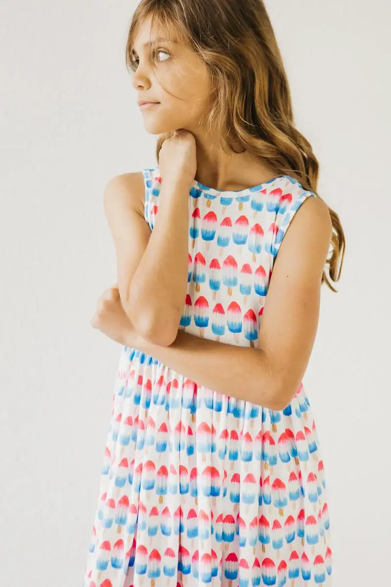 Red, White & Cute Tank Twirl Dress - Mila & Rose ® - Flyclothing LLC
