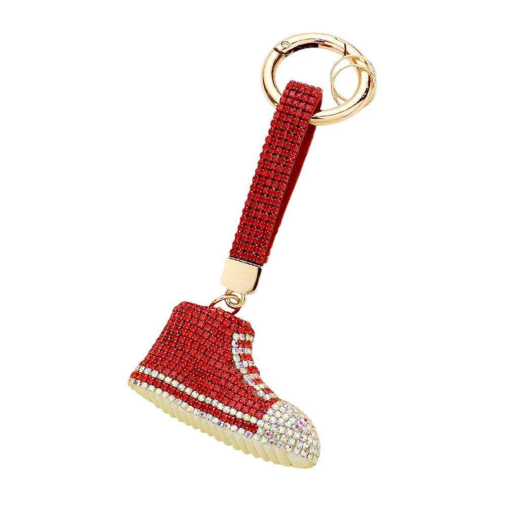 Rhinestone Pave Sneaker Bag Charm - Madeline Love - Flyclothing LLC
