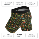 The Reel Nice | Bait Box Long Leg Ball Hammock® Pouch Underwear With Fly - Shinesty - Flyclothing LLC