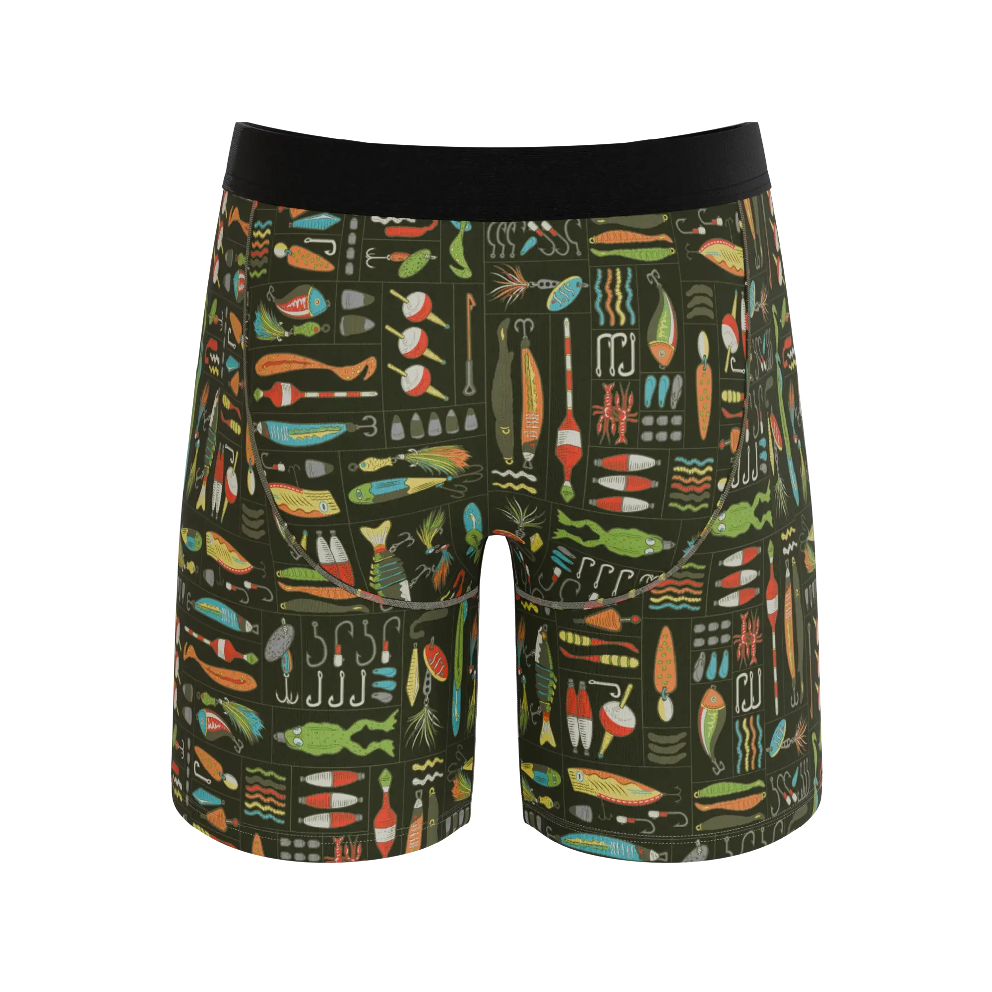 The Reel Nice | Bait Box Long Leg Ball Hammock® Pouch Underwear With Fly - Shinesty - Flyclothing LLC