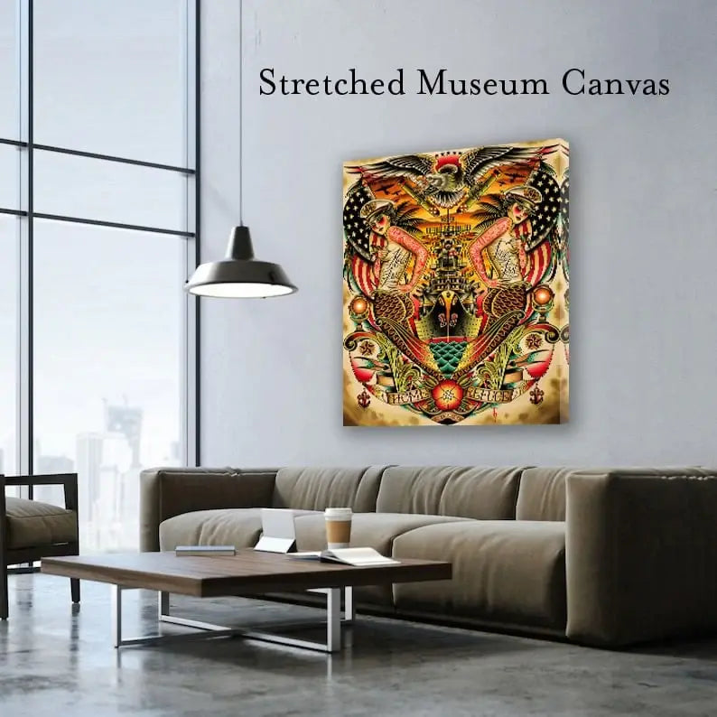 Black Market Art Company Refuge Print - Black Market Art Company - Flyclothing LLC