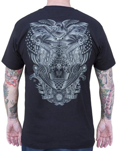 Black Market Art Company Refuge Men's T-Shirt