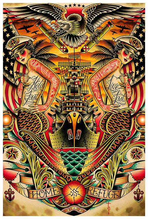 Black Market Art Company Tyler Bredeweg Buy 3 Get 1 FREE Art Print Bundle Print - Black Market Art Company - Flyclothing LLC