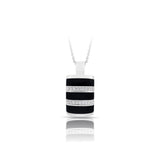 Regal Stripe Pendant