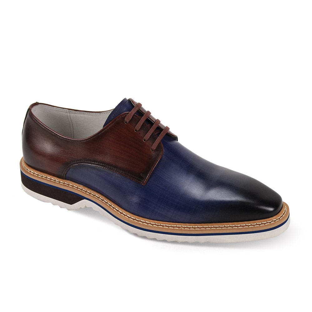 Giovanni Reggie Blu/brn Mens shoe - Giovanni