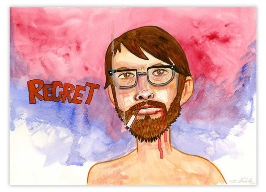 Black Market Art Company Regret Print - Black Market Art Company - Flyclothing LLC