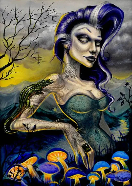 Black Market Art Company Reptile Print - Black Market Art Company - Flyclothing LLC