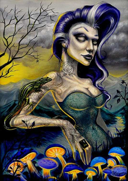 Black Market Art Company Reptile Print - Black Market Art Company - Flyclothing LLC