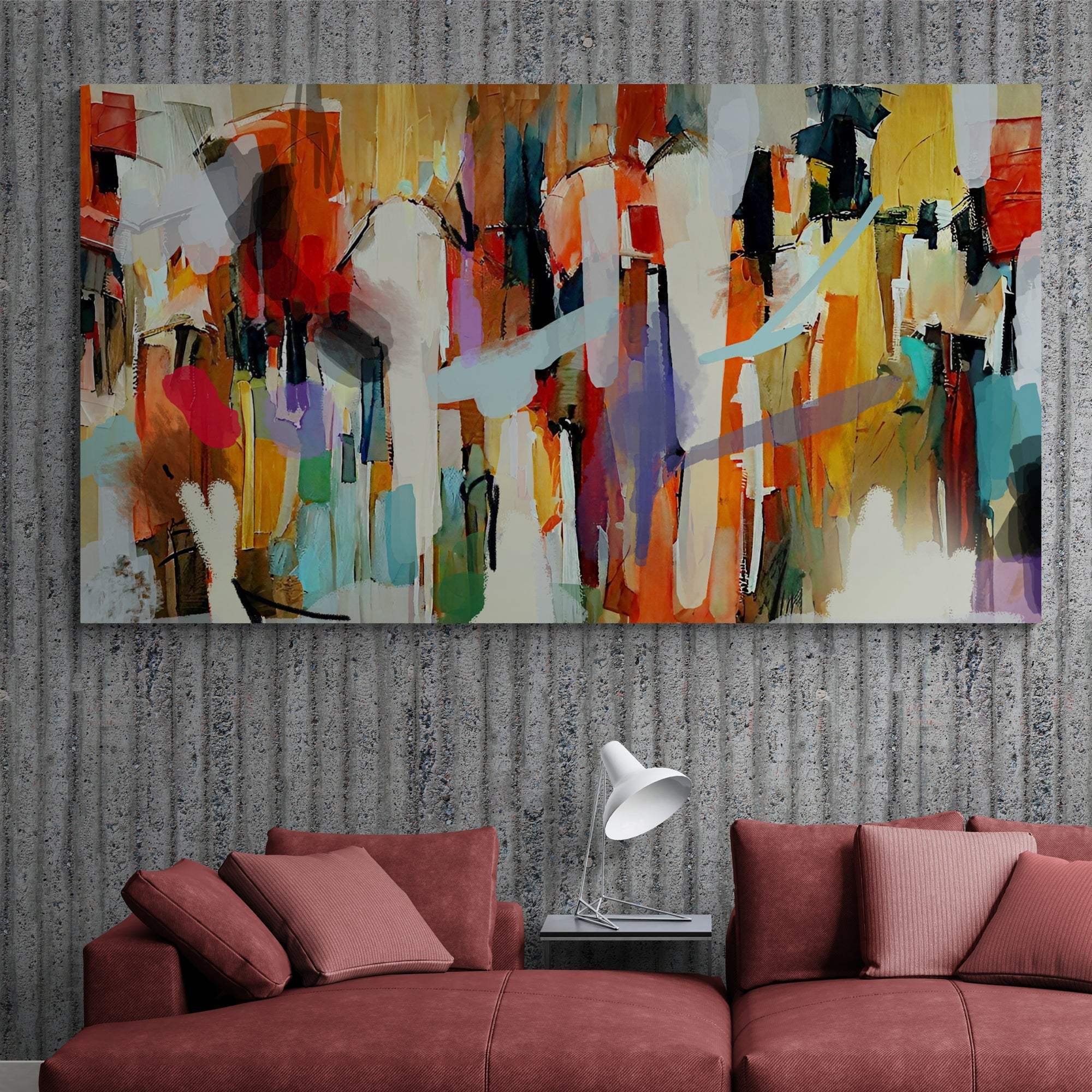 Canvas Print: "Resonant Hues" - Tailored Canvases - Flyclothing LLC