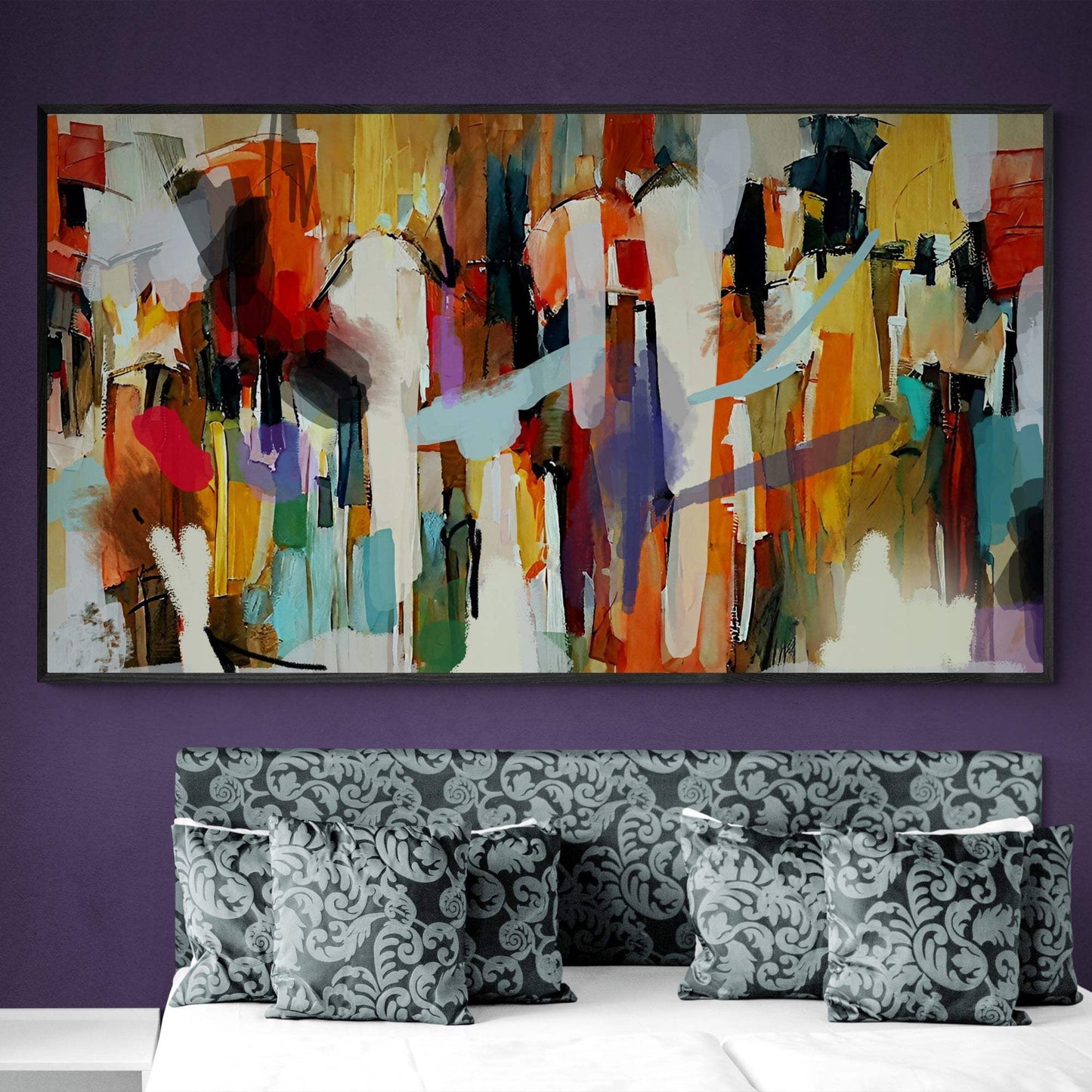 Canvas Print: "Resonant Hues" - Tailored Canvases - Flyclothing LLC