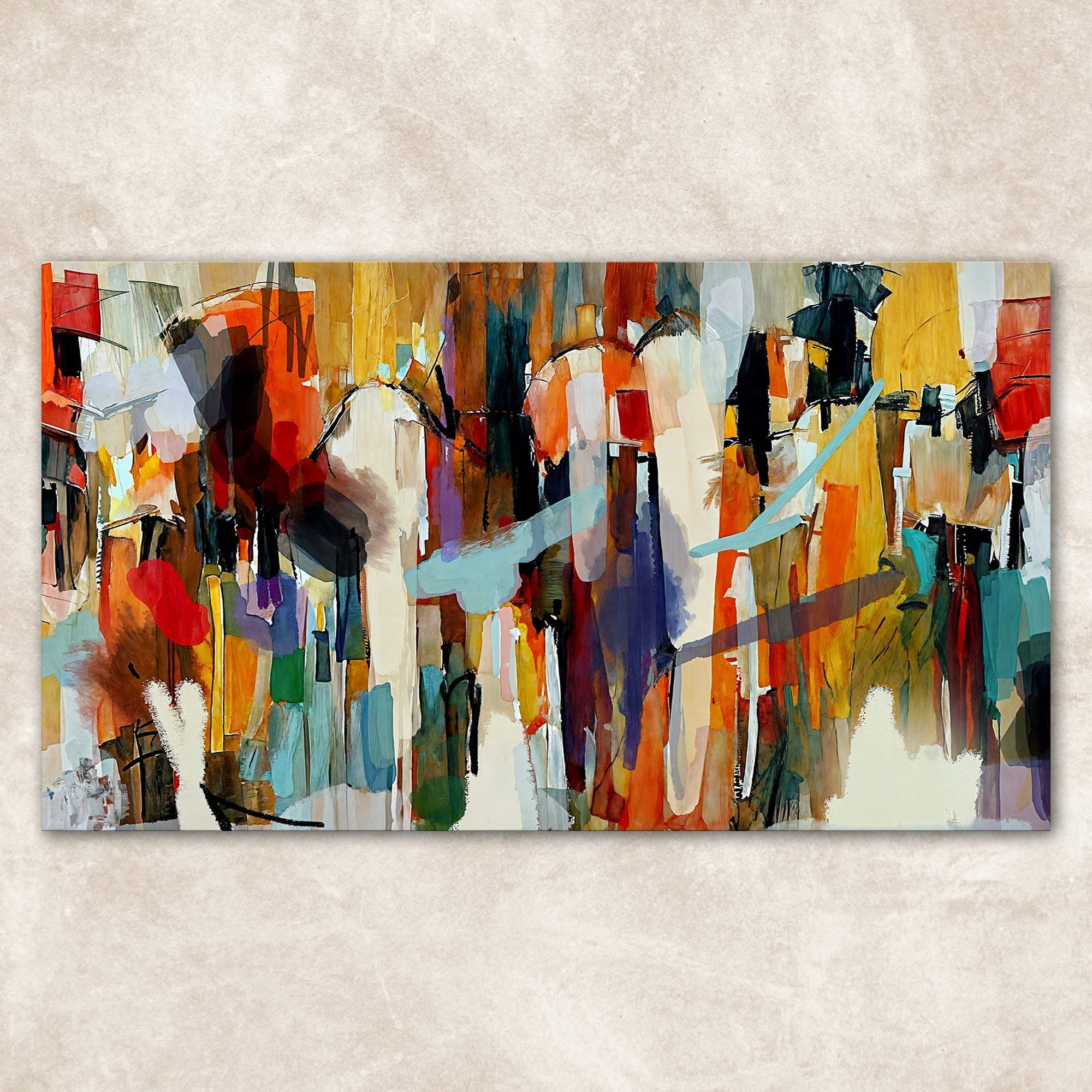 Canvas Print: "Resonant Hues" - Tailored Canvases - Flyclothing LLC