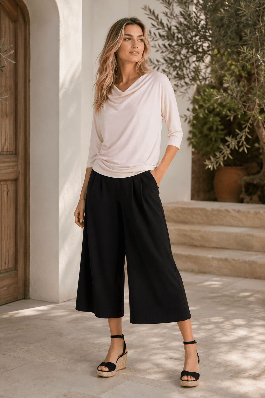 Resort Crop Pant - Buki - Flyclothing LLC