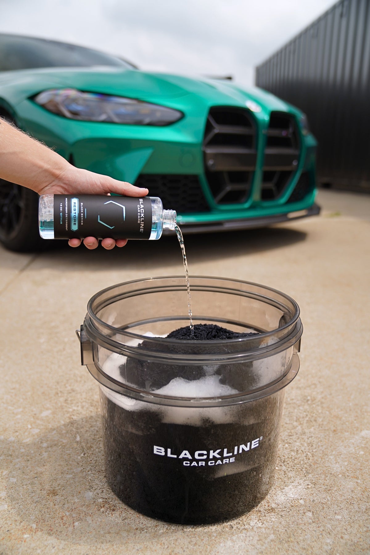 BLACKLINE® RESTORE MICROFIBER DETERGENT - Blackline Car Care - Flyclothing LLC