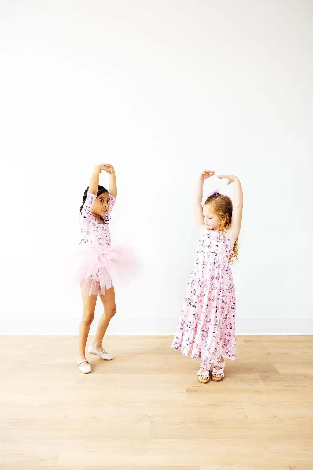 Retro Daydream 3/4 Sleeve Tutu Leotard - Mila & Rose ® - Flyclothing LLC